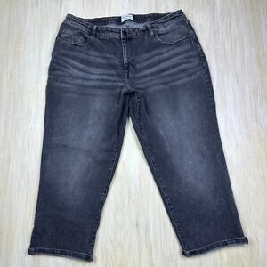Lane Bryant Signature Fit Mid Rise Boyfriend Flex Magic Stretch Denim Jeans 20P